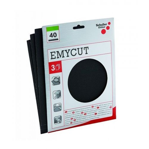 3 Emycut P40, 3db csiszolóvászon lap 230x280mm, SB
